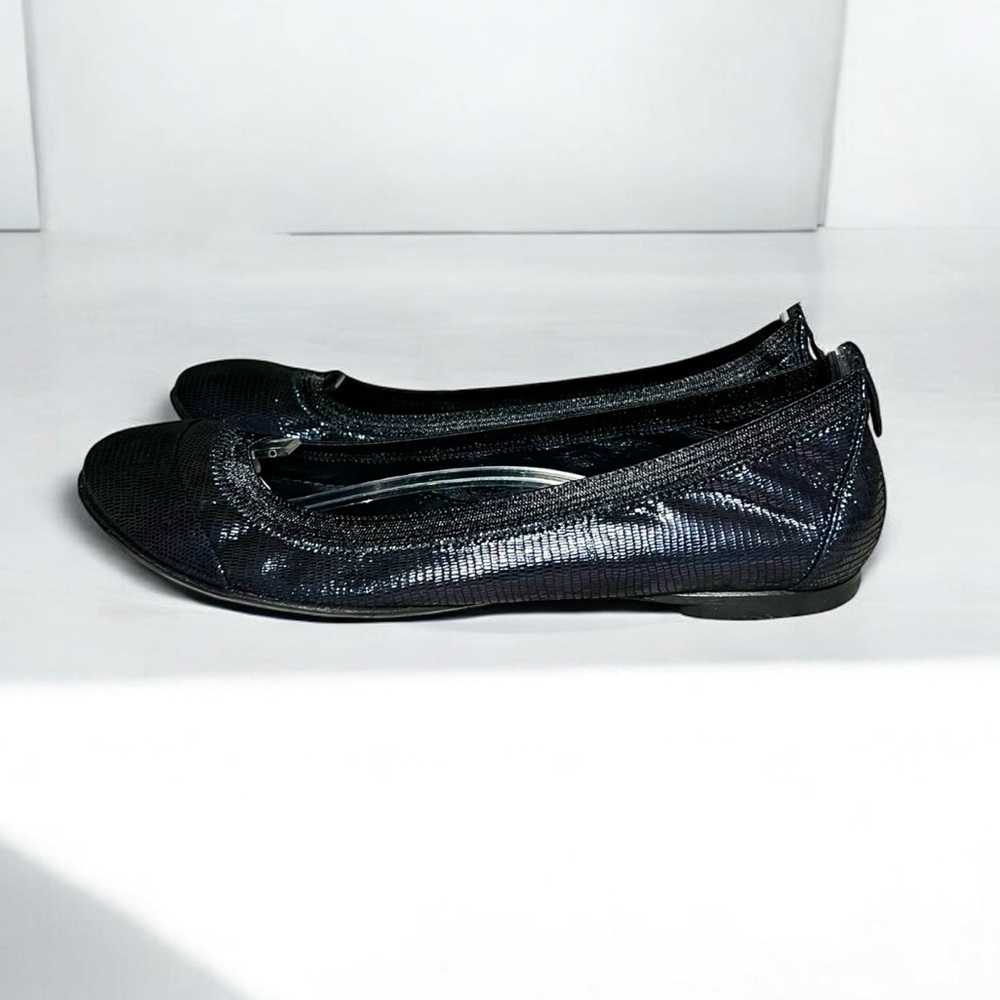 🌻AGL Leather Animal Print Ballet Flat Shoes Size: EU 36 or US 6 {EUC!}